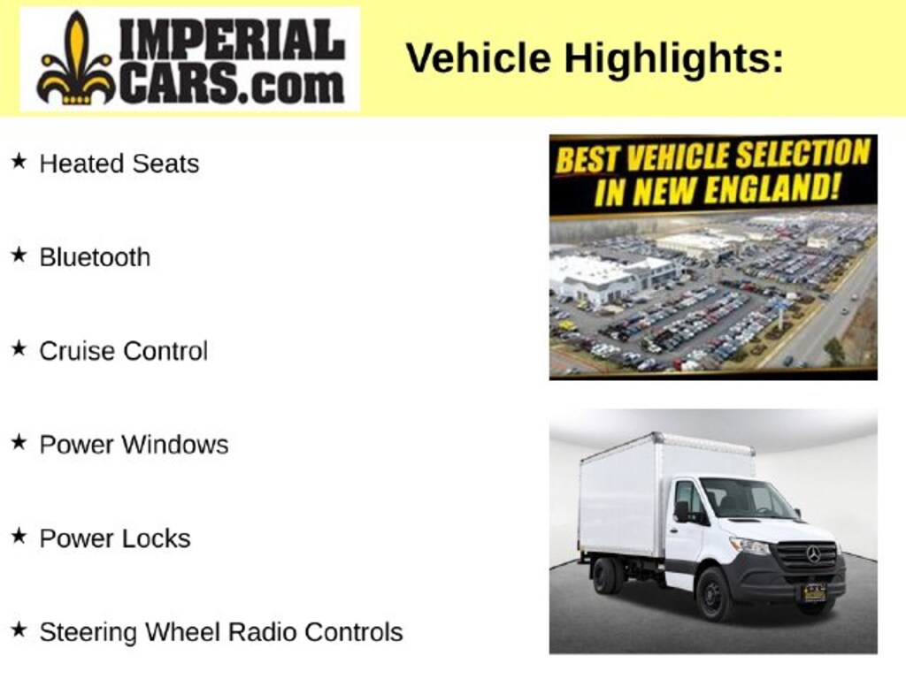 Used 2024 Mercedes-Benz Sprinter 3500 Cab Chassis 144 WB Cab/Chassis