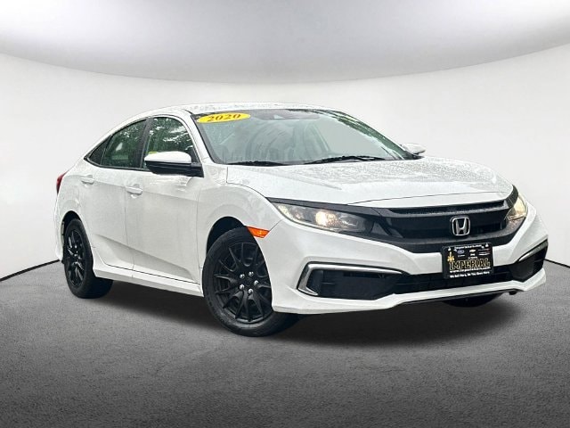 Used 2020 Honda Civic LX with VIN 2HGFC2F60LH510150 for sale in Milford, MA