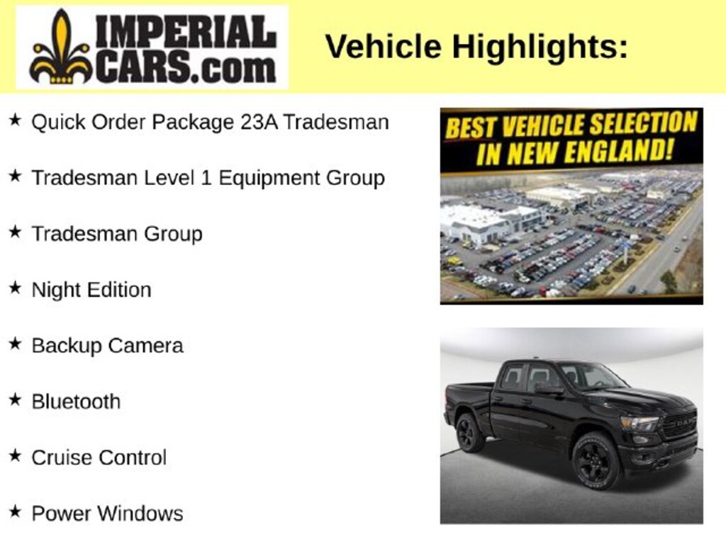 Used 2023 Ram 1500 Tradesman Truck