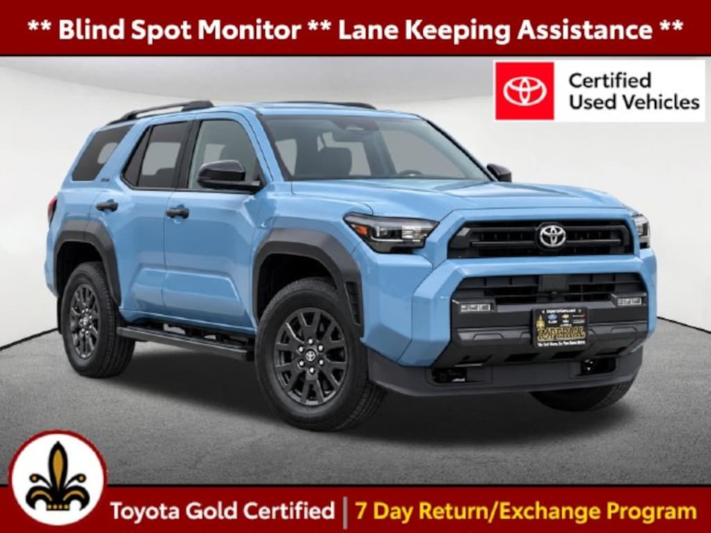 Certified 2025 Toyota 4Runner SR5 SUV