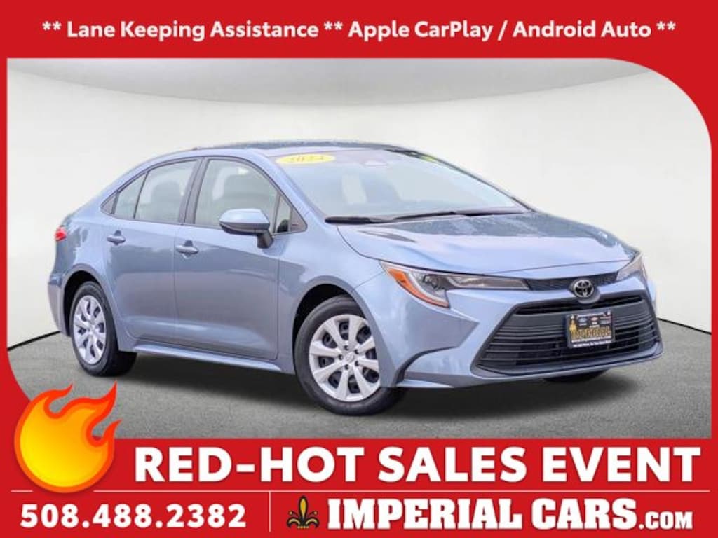 Used 2024 Toyota Corolla LE Sedan