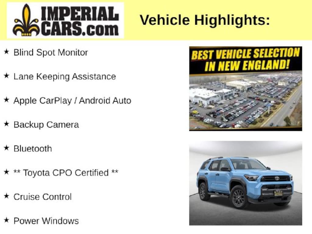Certified 2025 Toyota 4Runner SR5 SUV