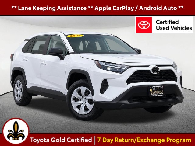 Certified 2025 Toyota RAV4 LE SUV