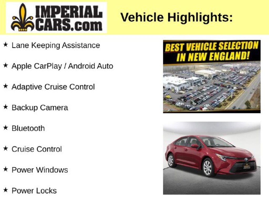 Used 2025 Toyota Corolla Hybrid LE Sedan