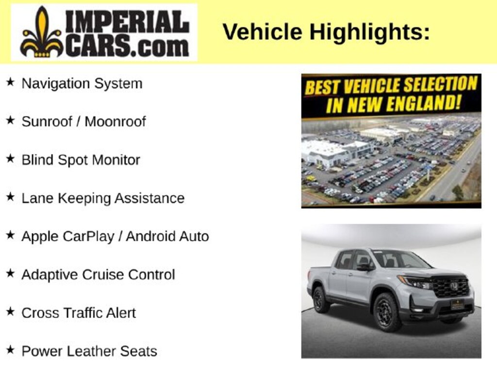 Used 2026 Honda Ridgeline TrailSport+ Truck