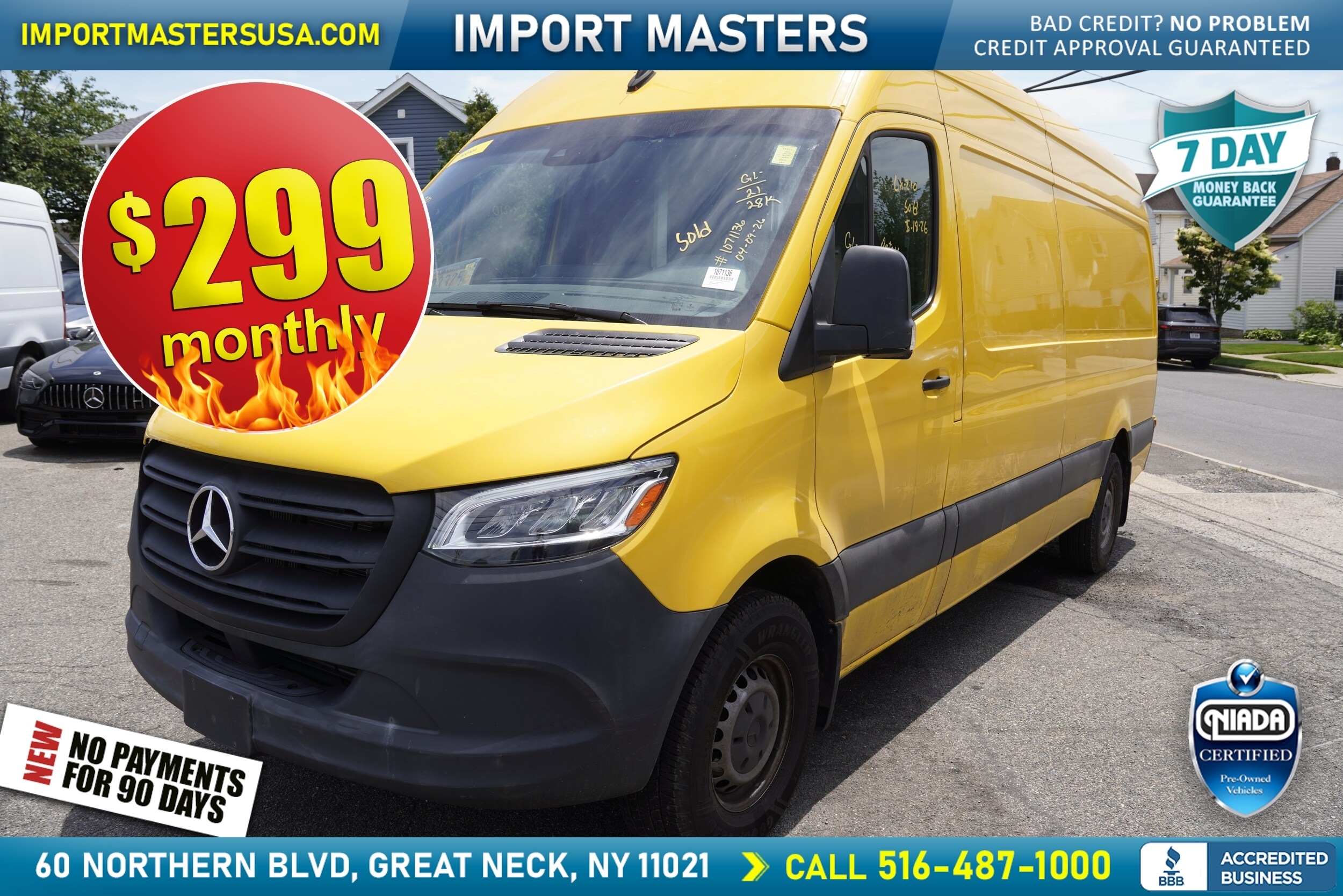 2021 Mercedes-Benz Sprinter Cargo Van