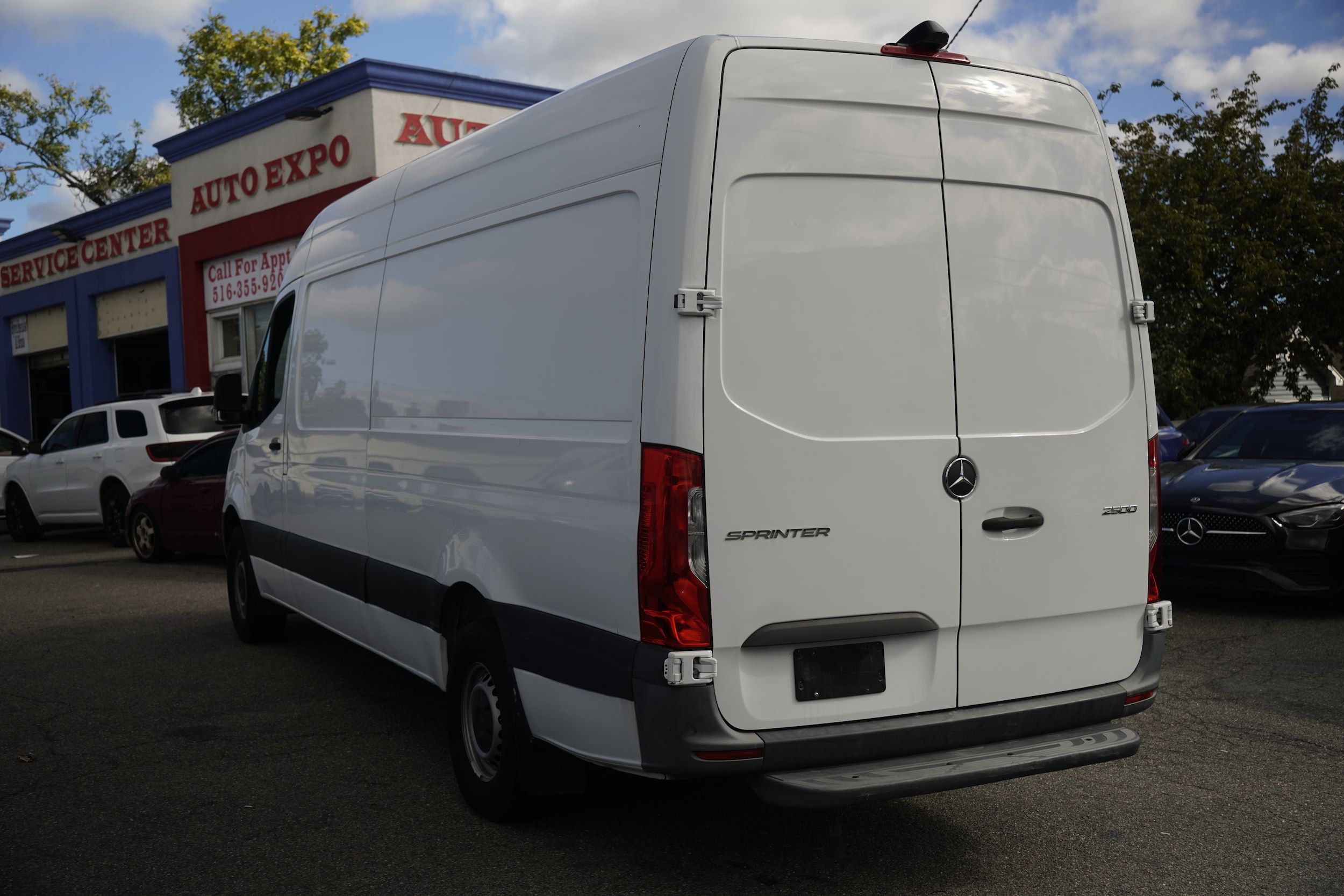 Used 2023 Mercedes-Benz Sprinter 2500 High Roof 4-Cyl Gas Van Cargo Van