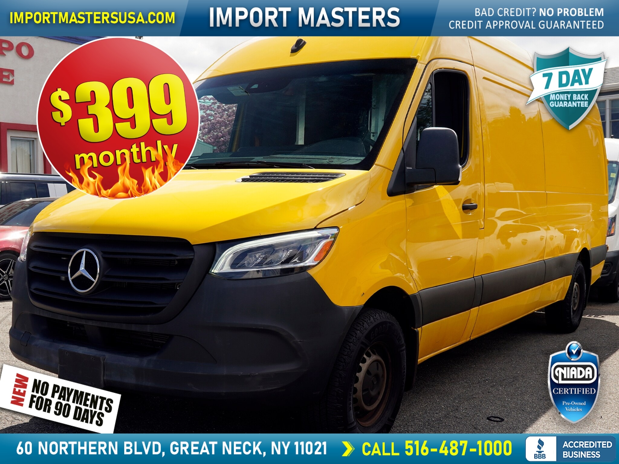 2021 Mercedes-Benz Sprinter Cargo Van Base