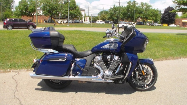 2020 Indian Challenger Limited, Deepwater Metallc, 49ST MotorCycle