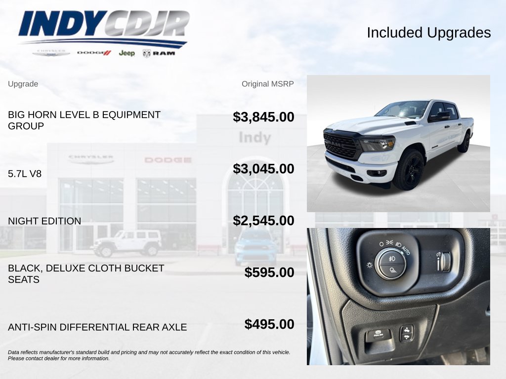 Used 2024 Ram 1500 Big Horn/Lone Star Truck Crew Cab