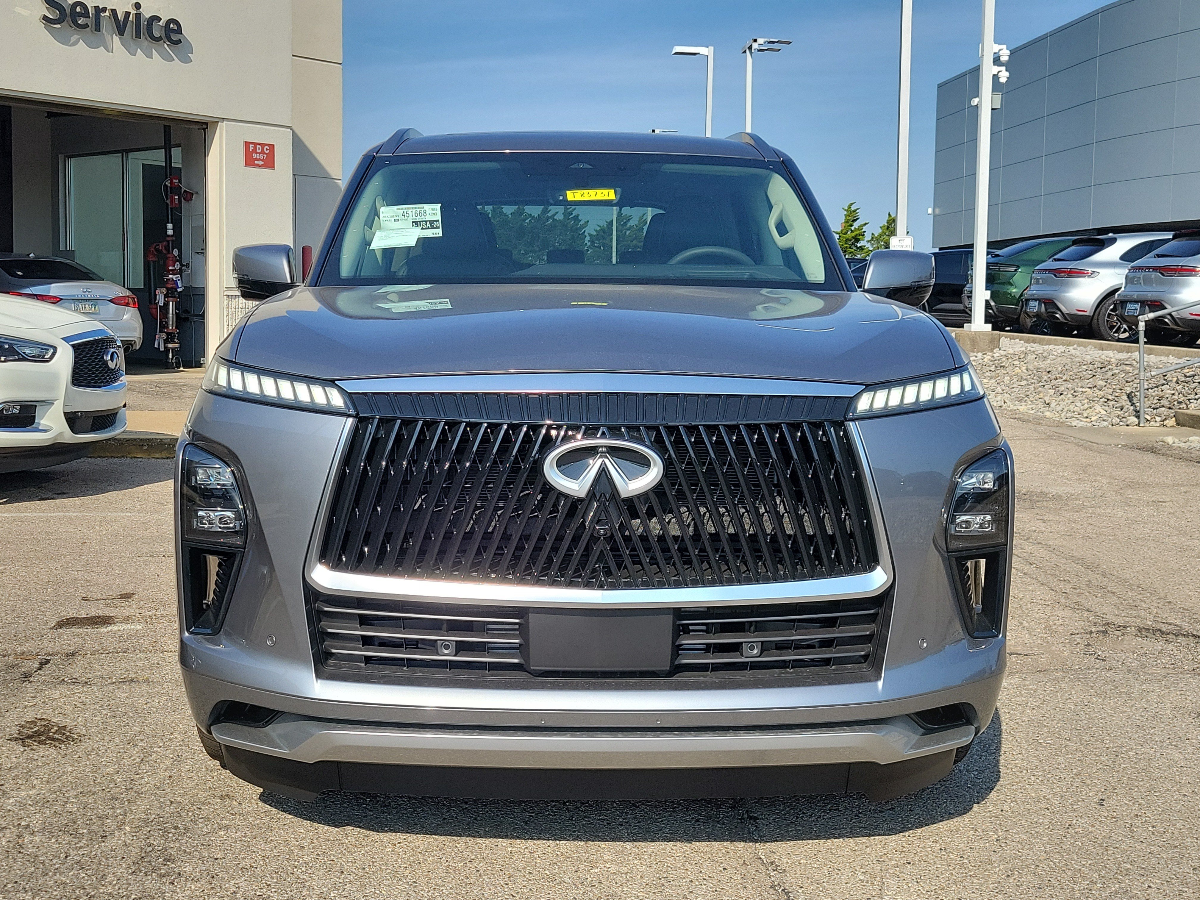 New 2027 INFINITI QX80 LUXE SUV