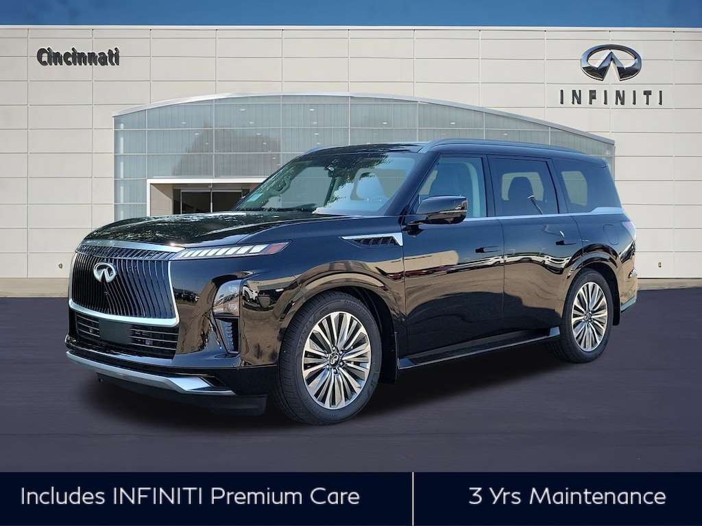 New 2027 INFINITI QX80 LUXE SUV