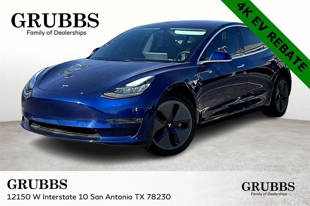 Used 2018 Tesla Model 3 Long Range Battery Long Range Battery RWD