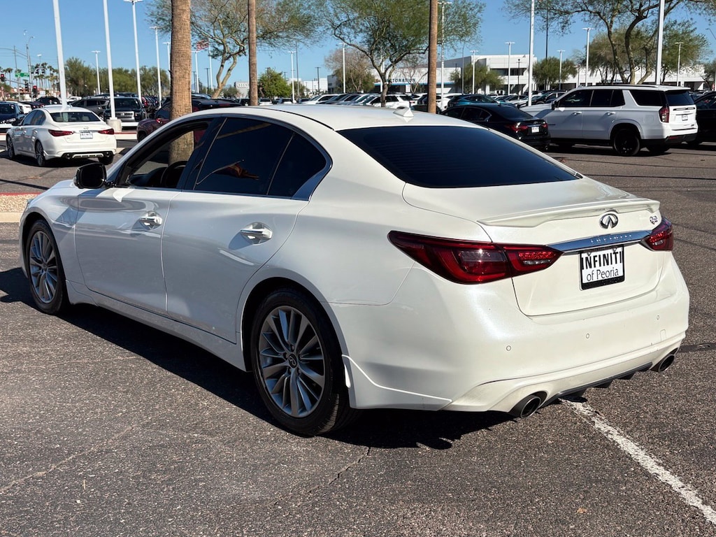 Used 2023 INFINITI Q50 Luxe Sedan