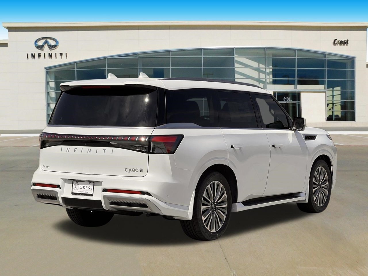New 2027 INFINITI QX80 LUXE SUV