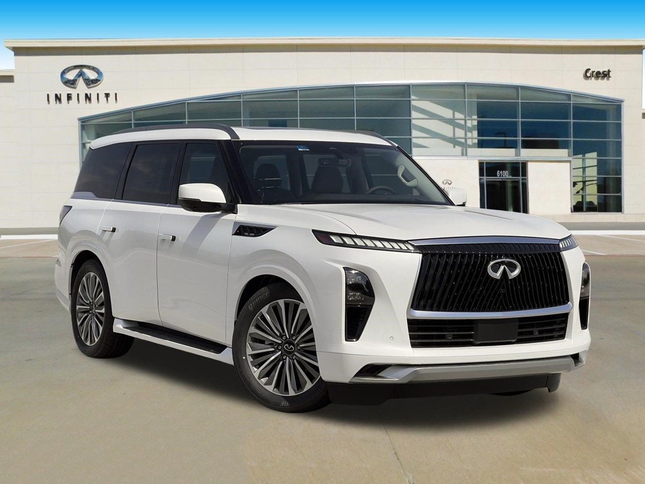 New 2027 INFINITI QX80 LUXE SUV