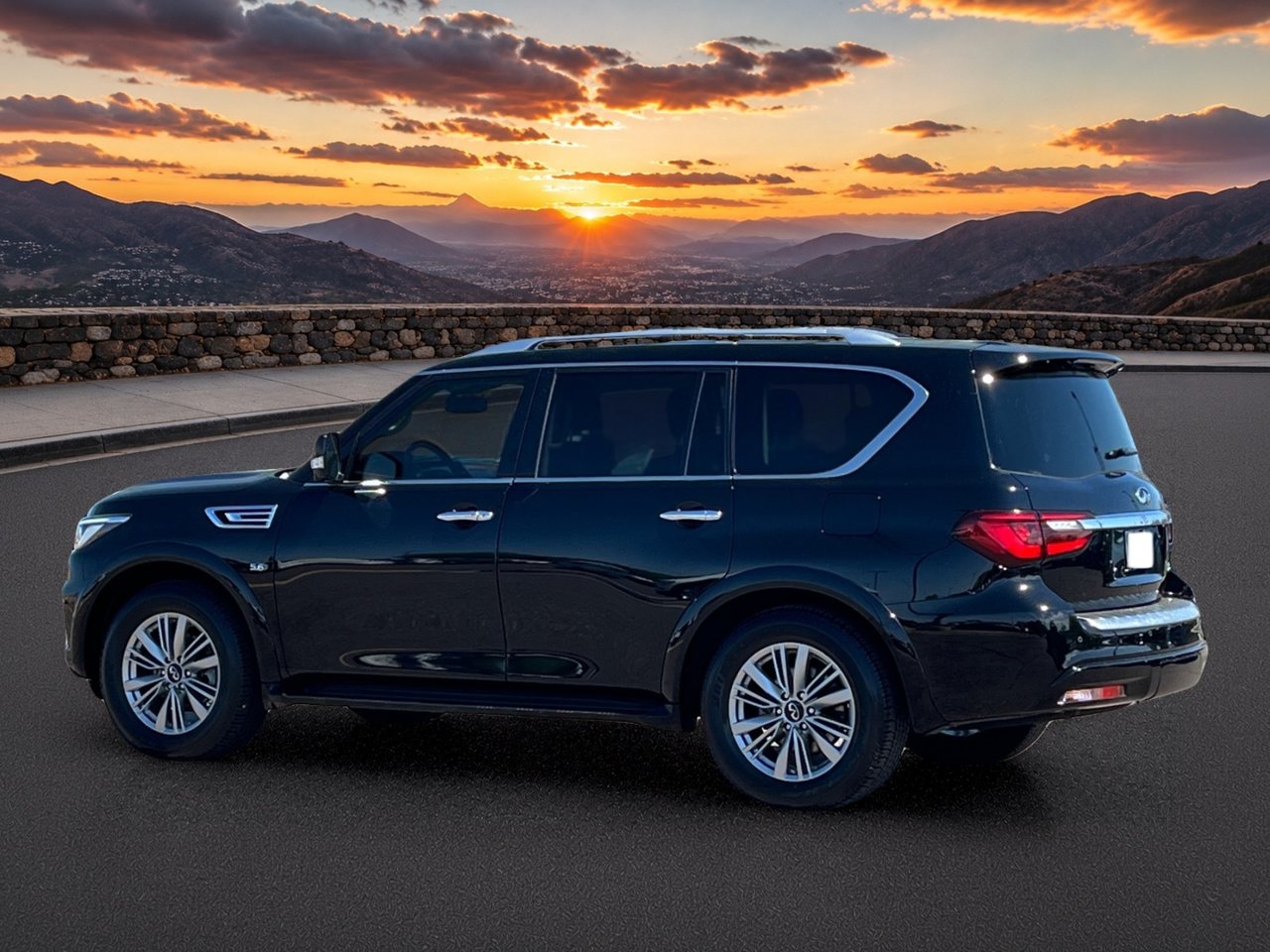 Used 2019 INFINITI QX80 Luxe SUV