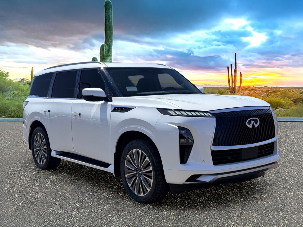 New 2027 INFINITI QX80 LUXE SUV