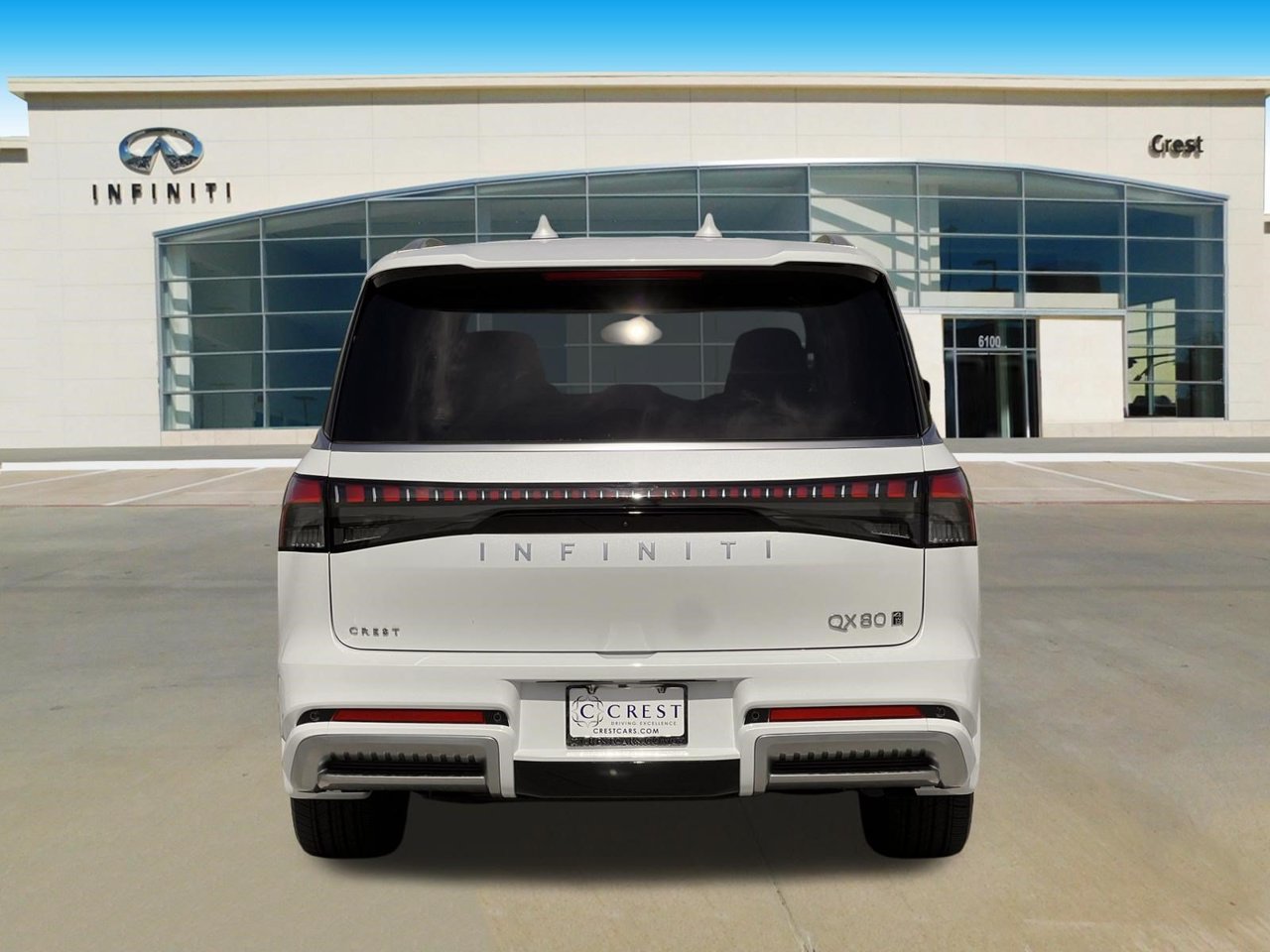 New 2027 INFINITI QX80 LUXE SUV