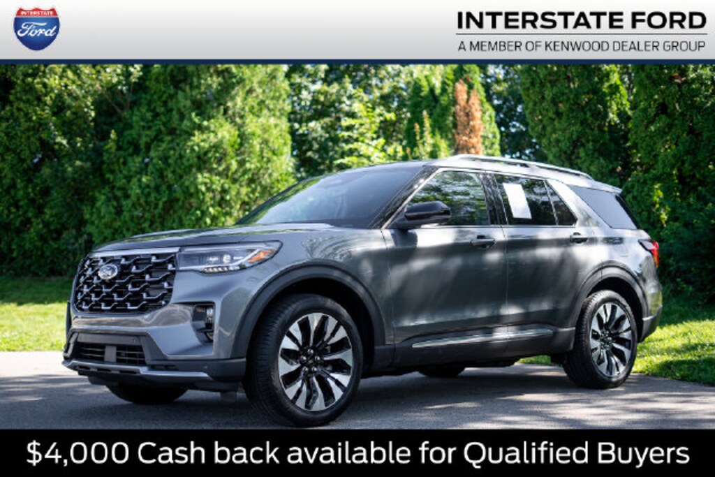 New 2026 Ford Explorer Platinum SUV