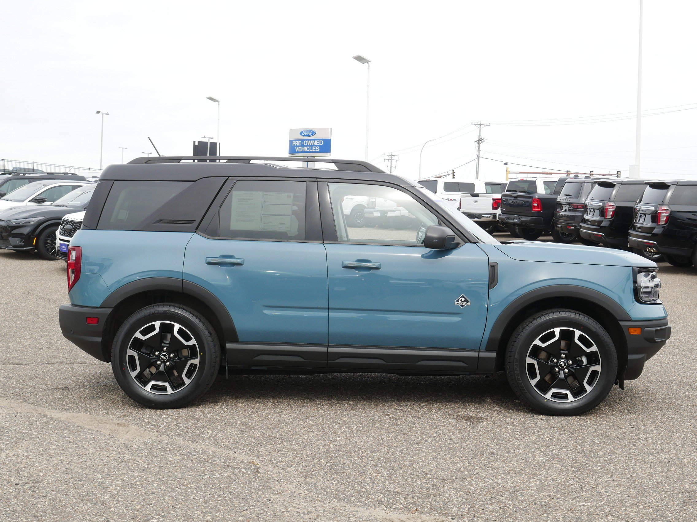 Certified 2021 Ford Bronco Sport Outer Banks with VIN 3FMCR9C62MRA80555 for sale in Inver Grove Heights, Minnesota