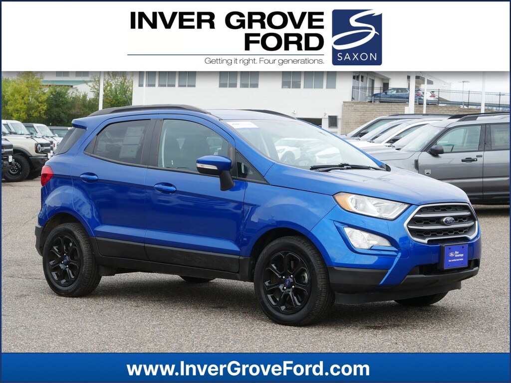 Certified 2018 Ford EcoSport SE SUV