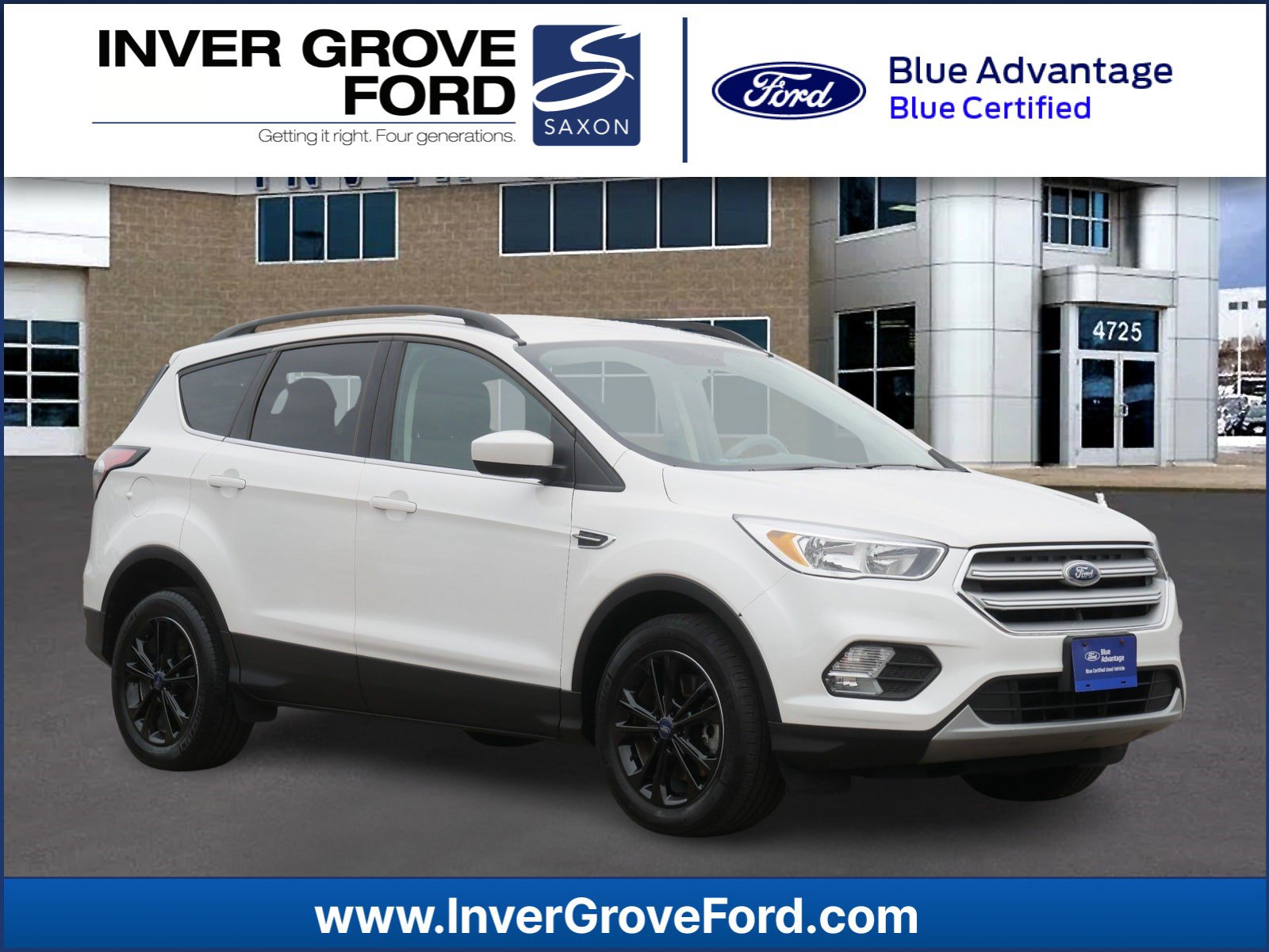 Certified 2018 Ford Escape SE SUV