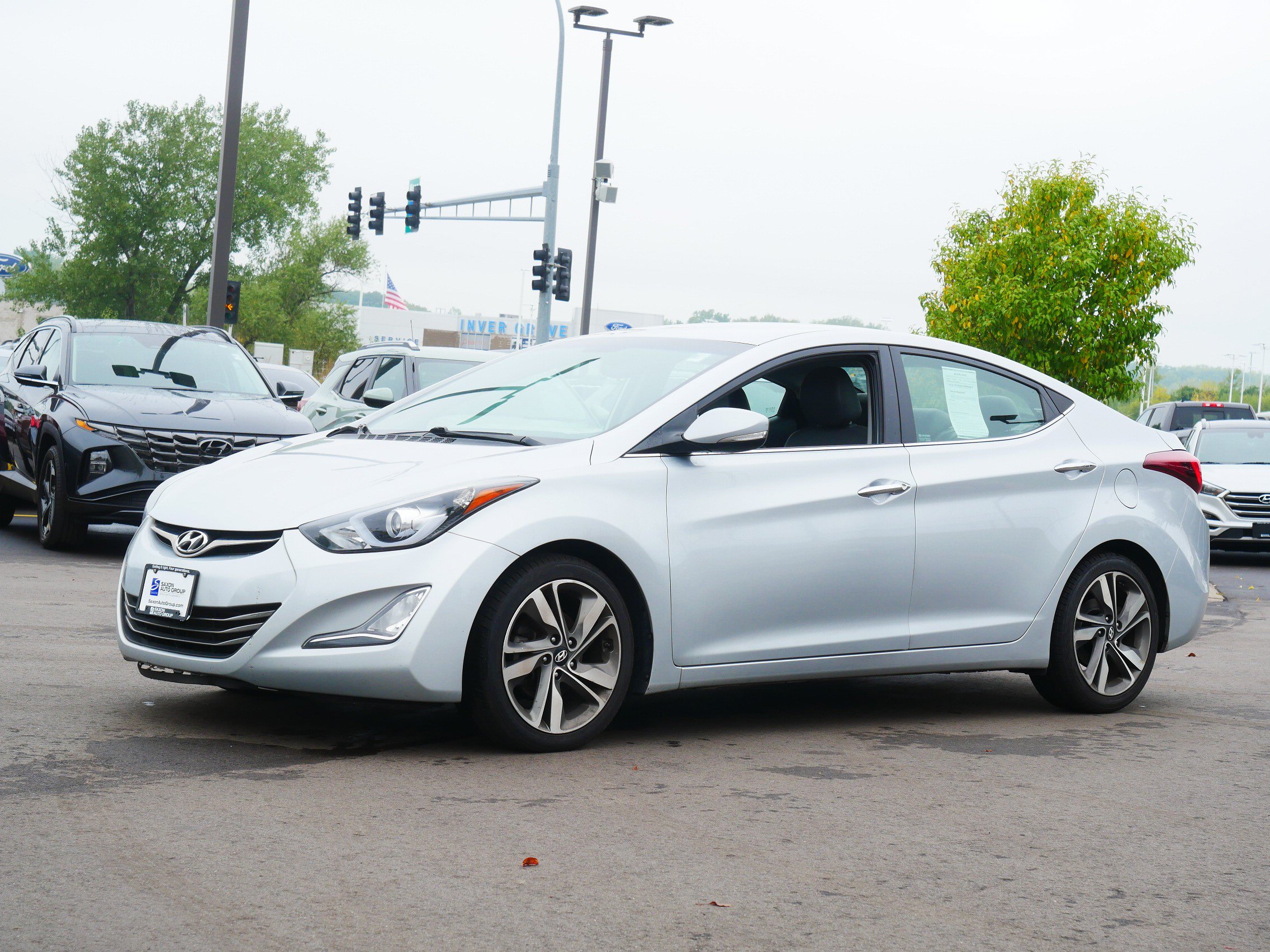 Used 2014 Hyundai Elantra Limited with VIN 5NPDH4AE2EH461142 for sale in Inver Grove Heights, MN