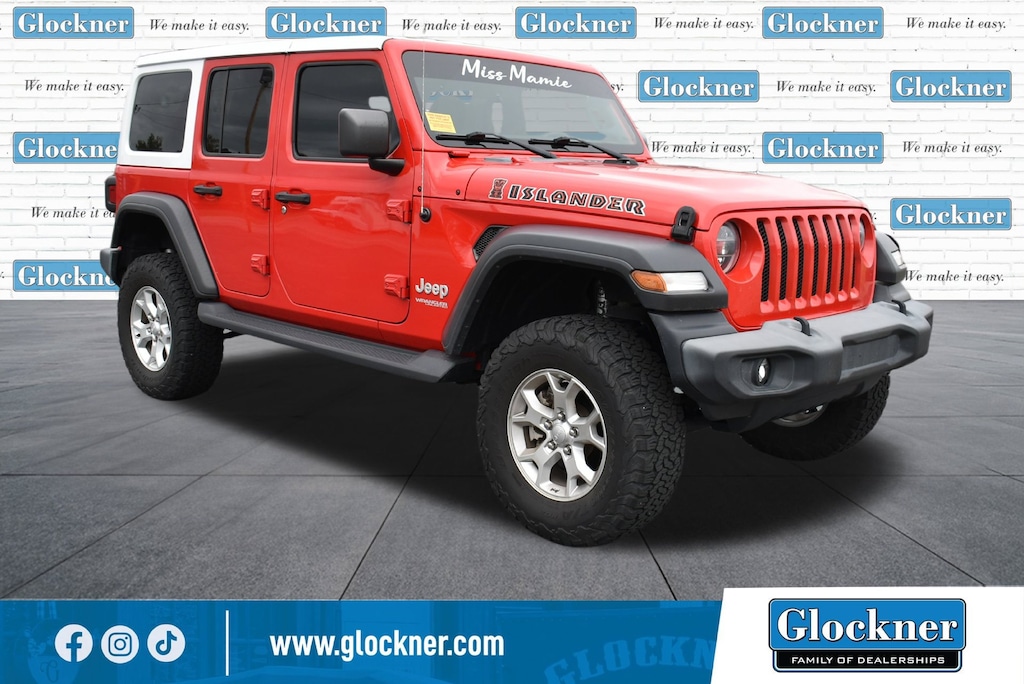 Used 2021 Jeep Wrangler Unlimited Islander SUV