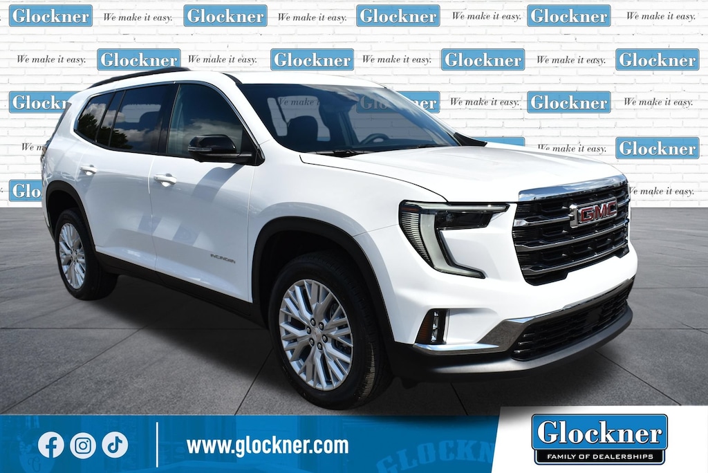 New 2027 GMC Acadia Elevation SUV