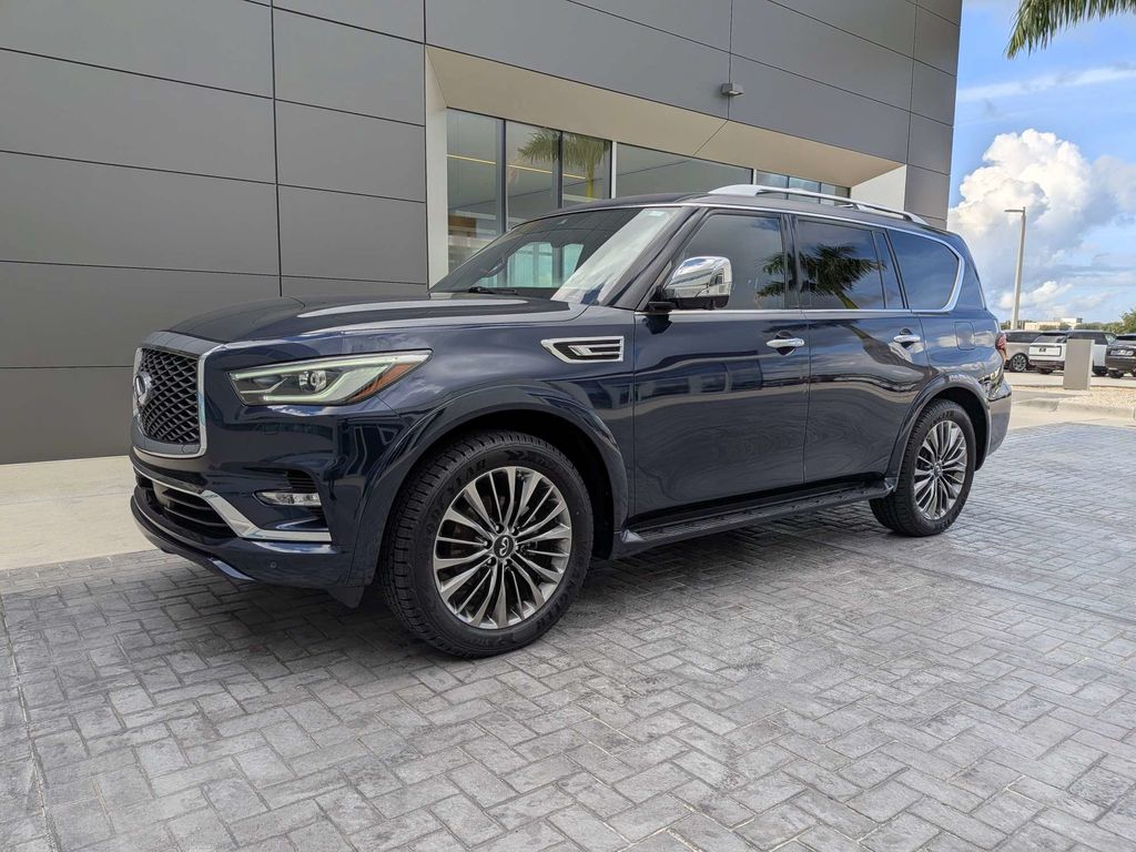 Certified 2021 INFINITI QX80 Sensory SUV
