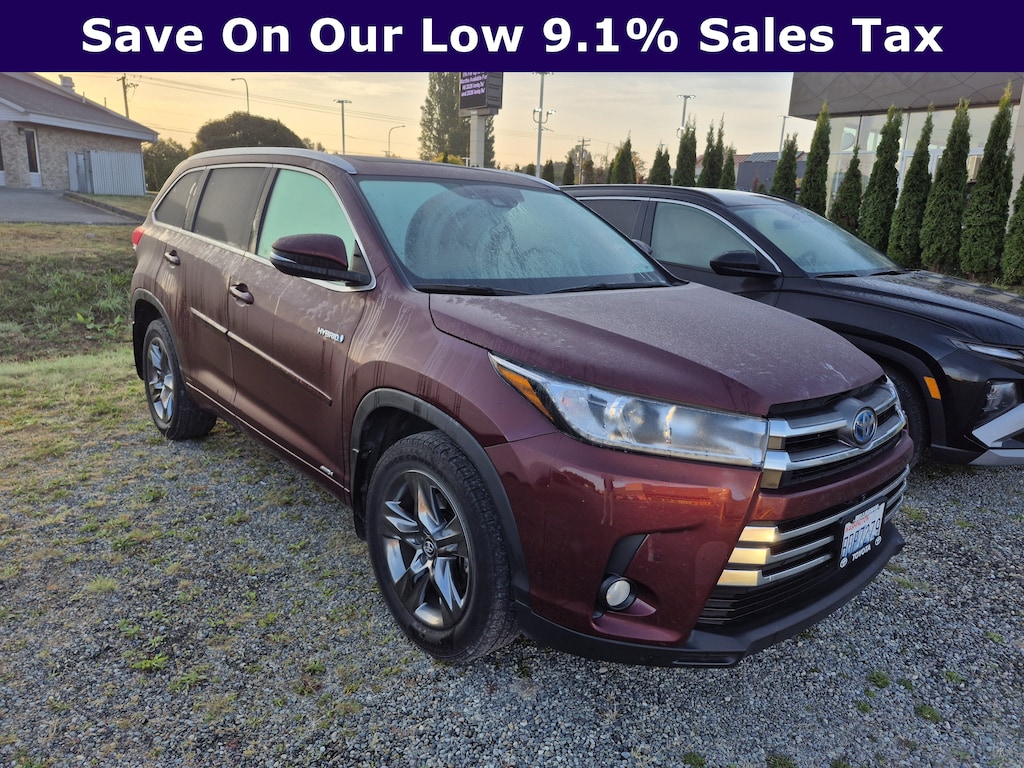 Used 2017 Toyota Highlander Hybrid Hybrid Limited Platinum SUV
