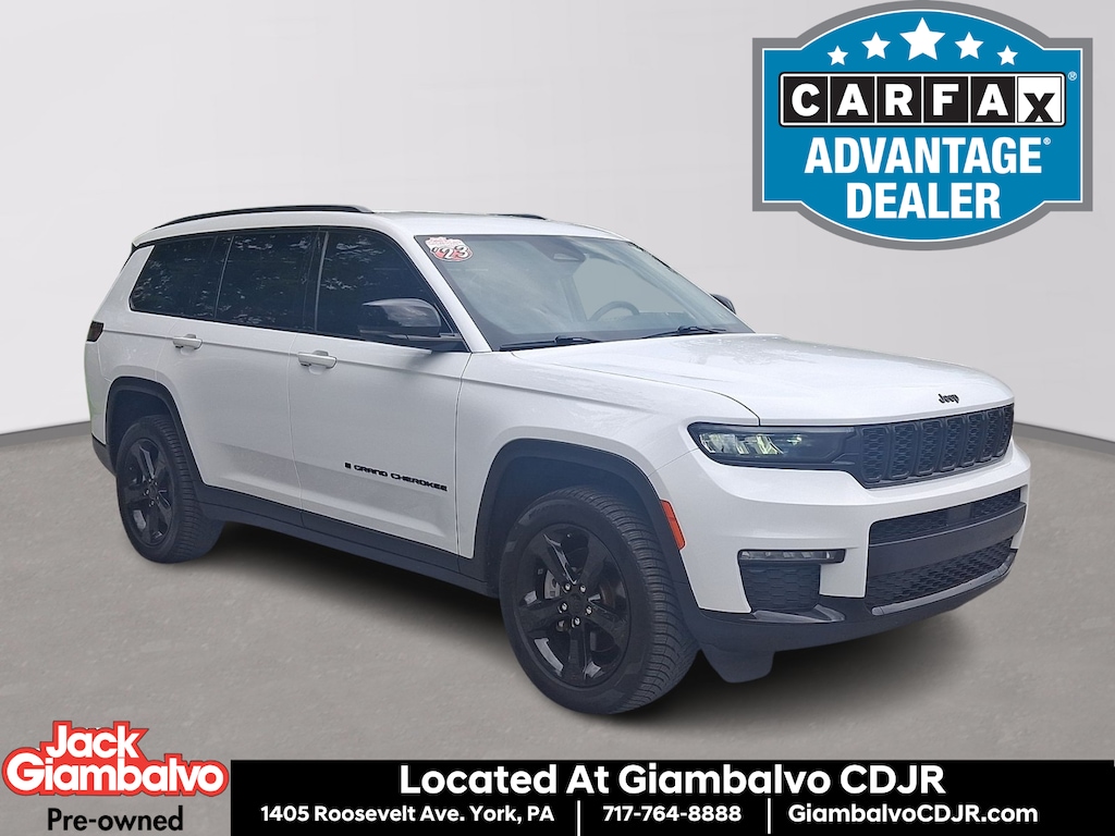 Used 2023 Jeep Grand Cherokee L Limited 4x4 Sport Utility