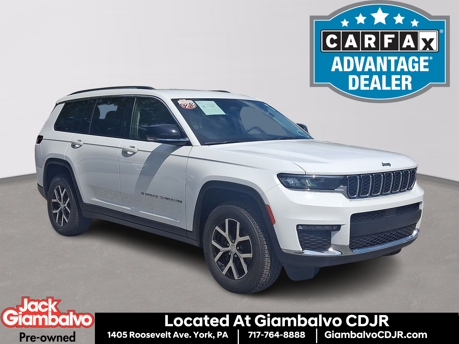 Used 2023 Jeep Grand Cherokee L Limited 4x4 Sport Utility