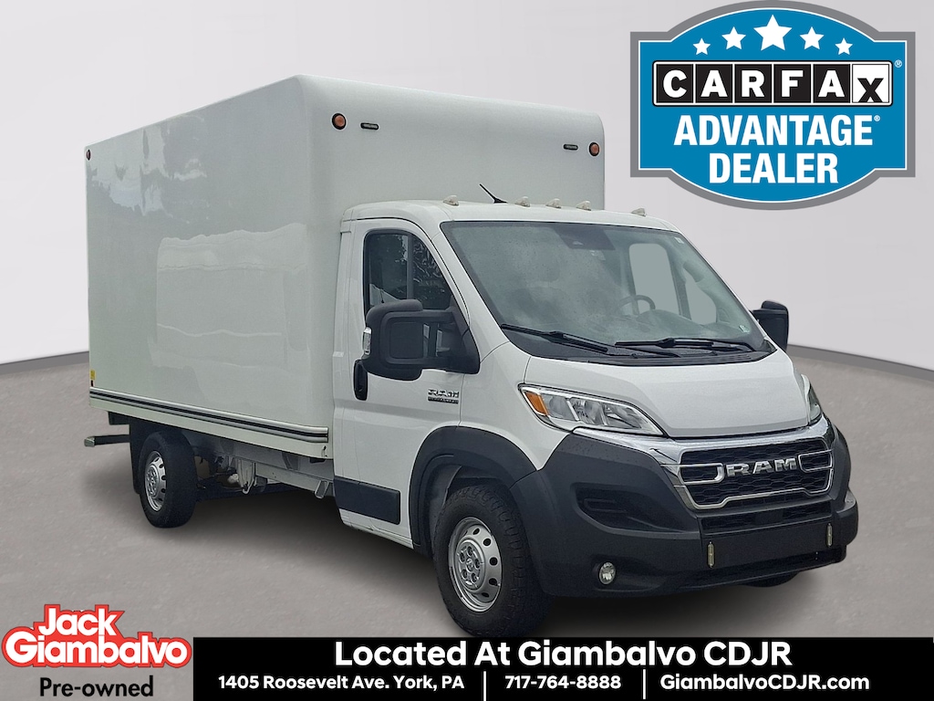 Used 2023 Ram Promaster 3500 Cutaway Low Roof W/ Unisell Body Truck