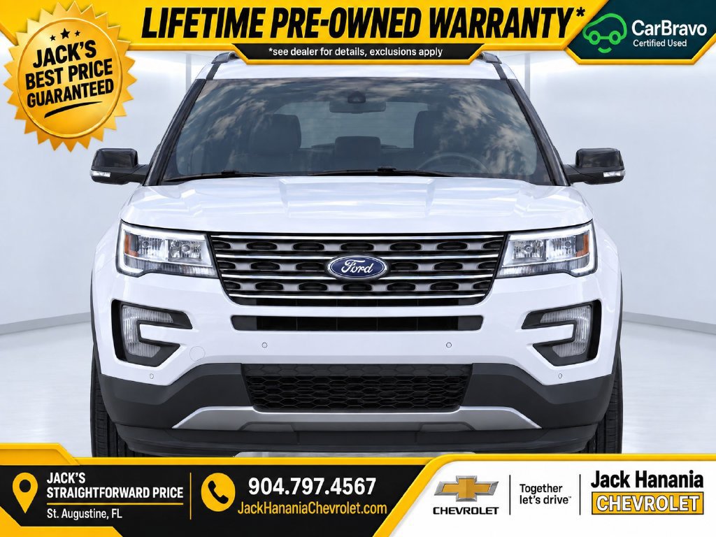 Used 2016 Ford Explorer XLT with VIN 1FM5K8D81GGC27807 for sale in St. Augustine, FL