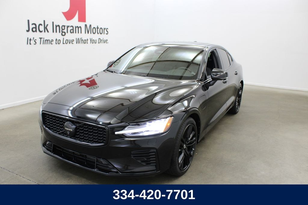 Certified 2024 Volvo S60 Recharge Plug-In Hybrid T8 Plus Black Edition Sedan