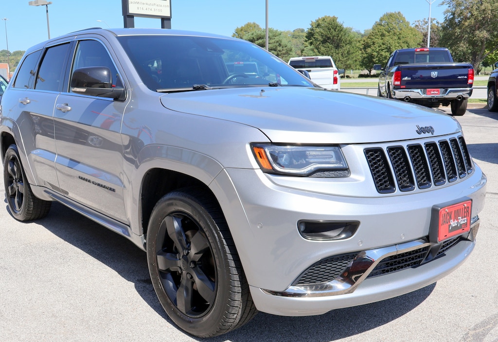 Used 2015 Jeep Grand Cherokee Overland 4x4 SUV