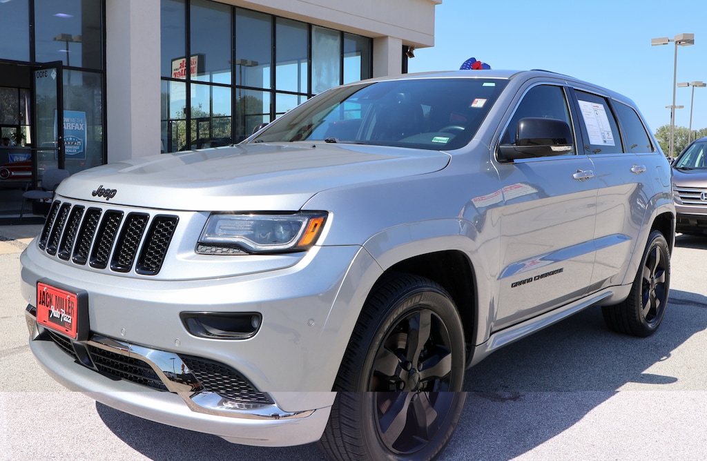 Used 2015 Jeep Grand Cherokee Overland 4x4 SUV
