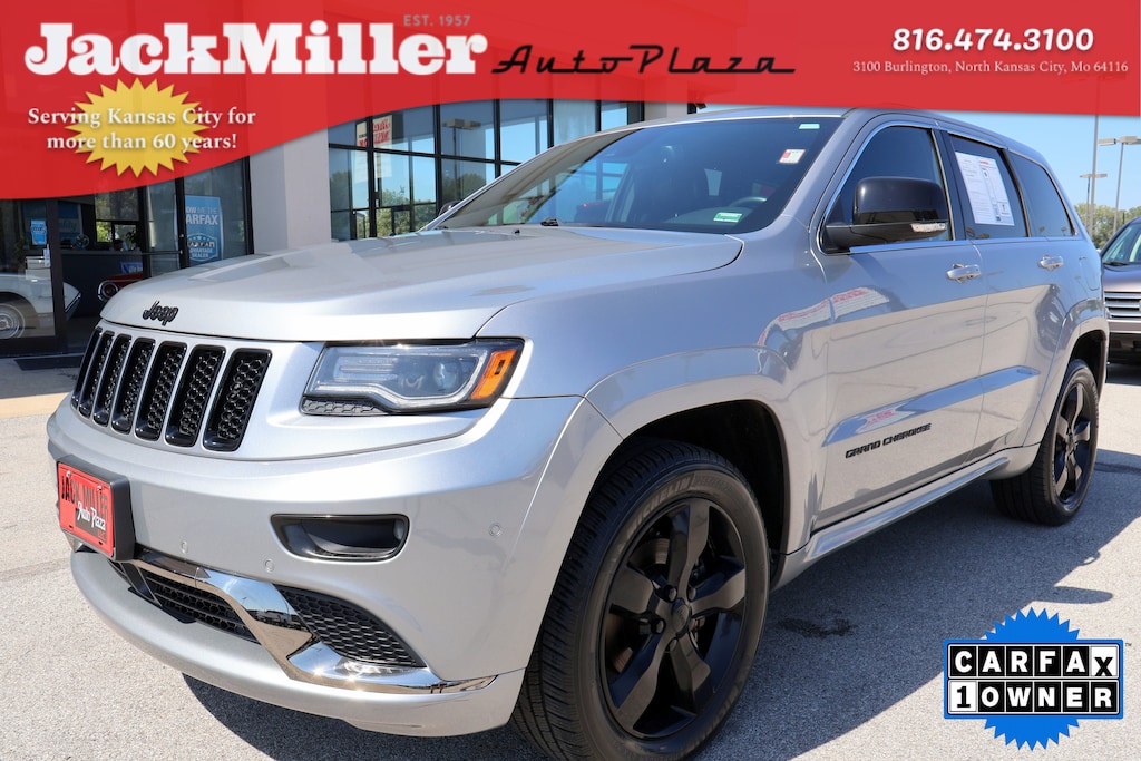Used 2015 Jeep Grand Cherokee Overland 4x4 SUV