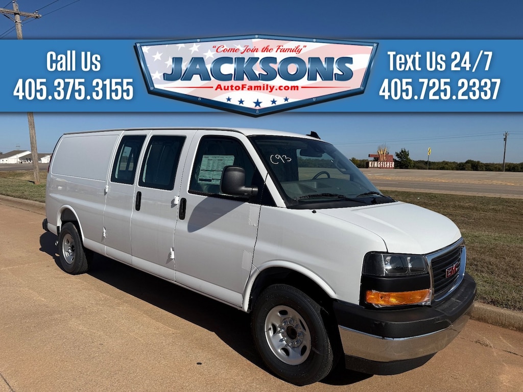 New 2025 GMC Savana Cargo Work Van Van