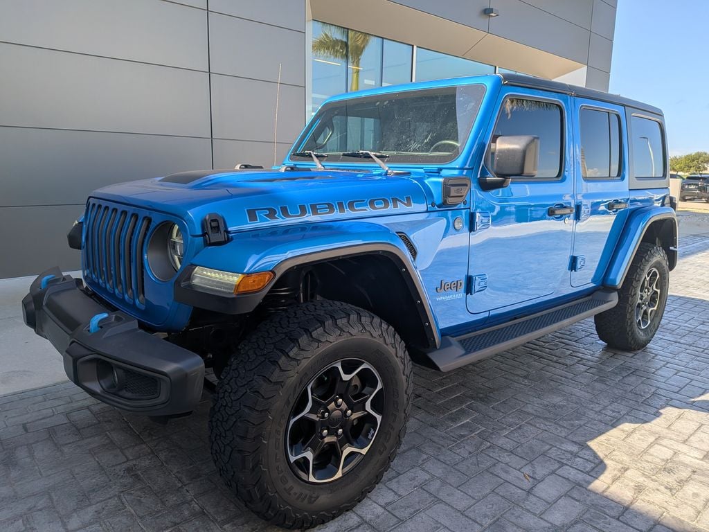Used 2021 Jeep Wrangler 4xe Rubicon SUV