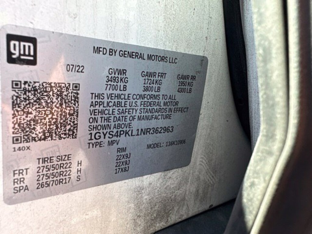 Used 2022 CADILLAC Escalade ESV Sport SUV
