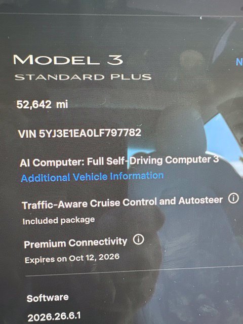 Used 2020 Tesla Model 3 Standard Range Sedan