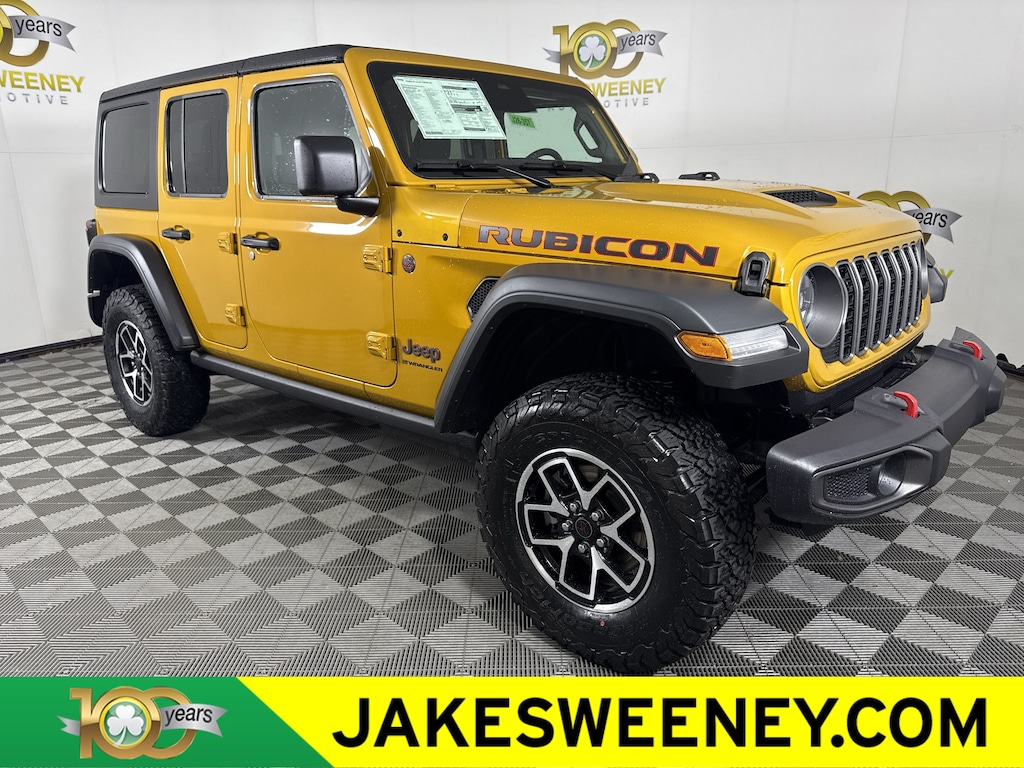 New 2026 Jeep Wrangler 4-DOOR RUBICON Sport Utility