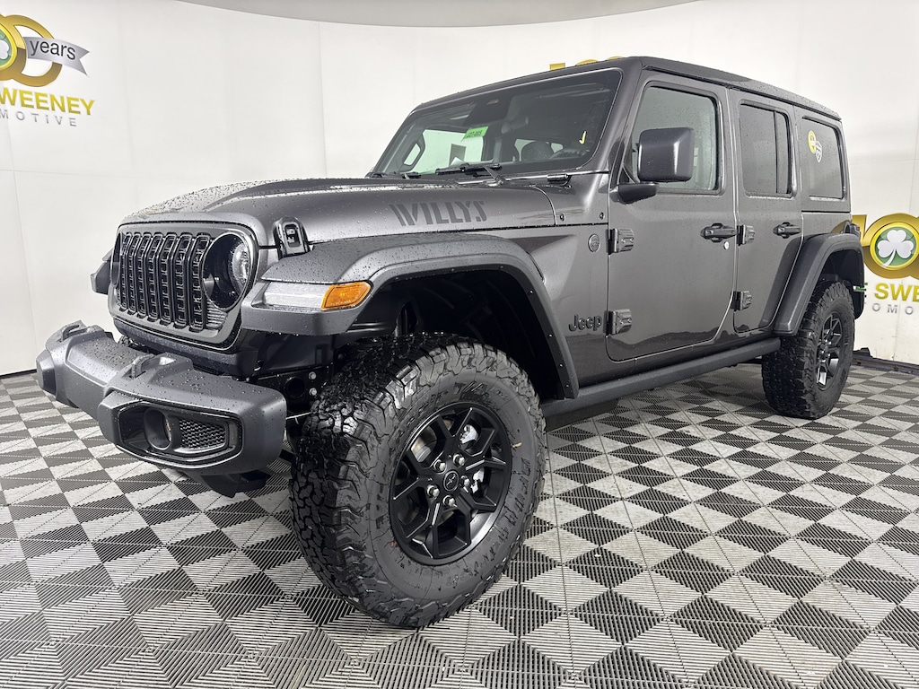 New 2027 Jeep Wrangler 4-DOOR WILLYS Sport Utility