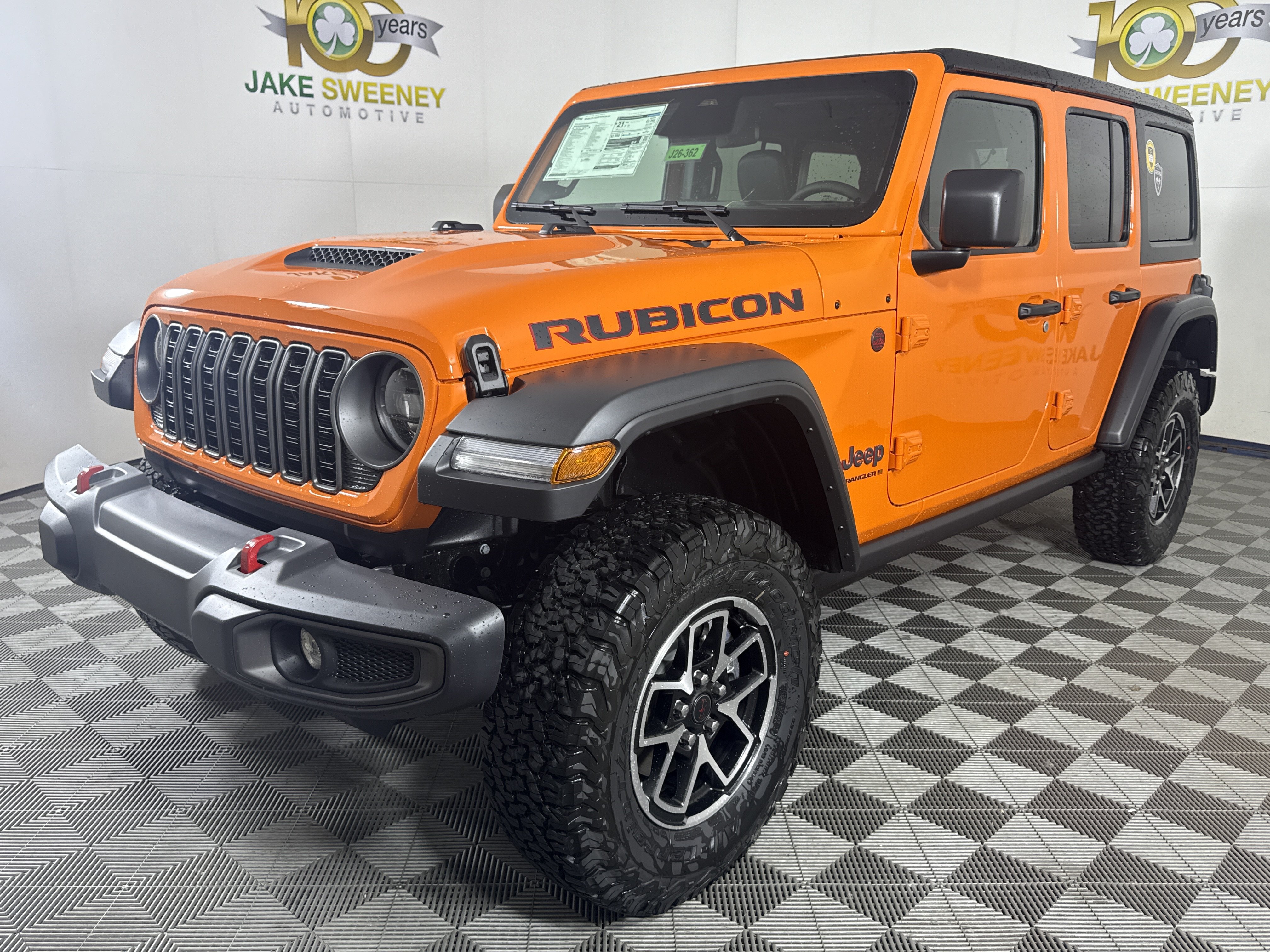 New 2026 Jeep Wrangler 4-DOOR RUBICON Sport Utility