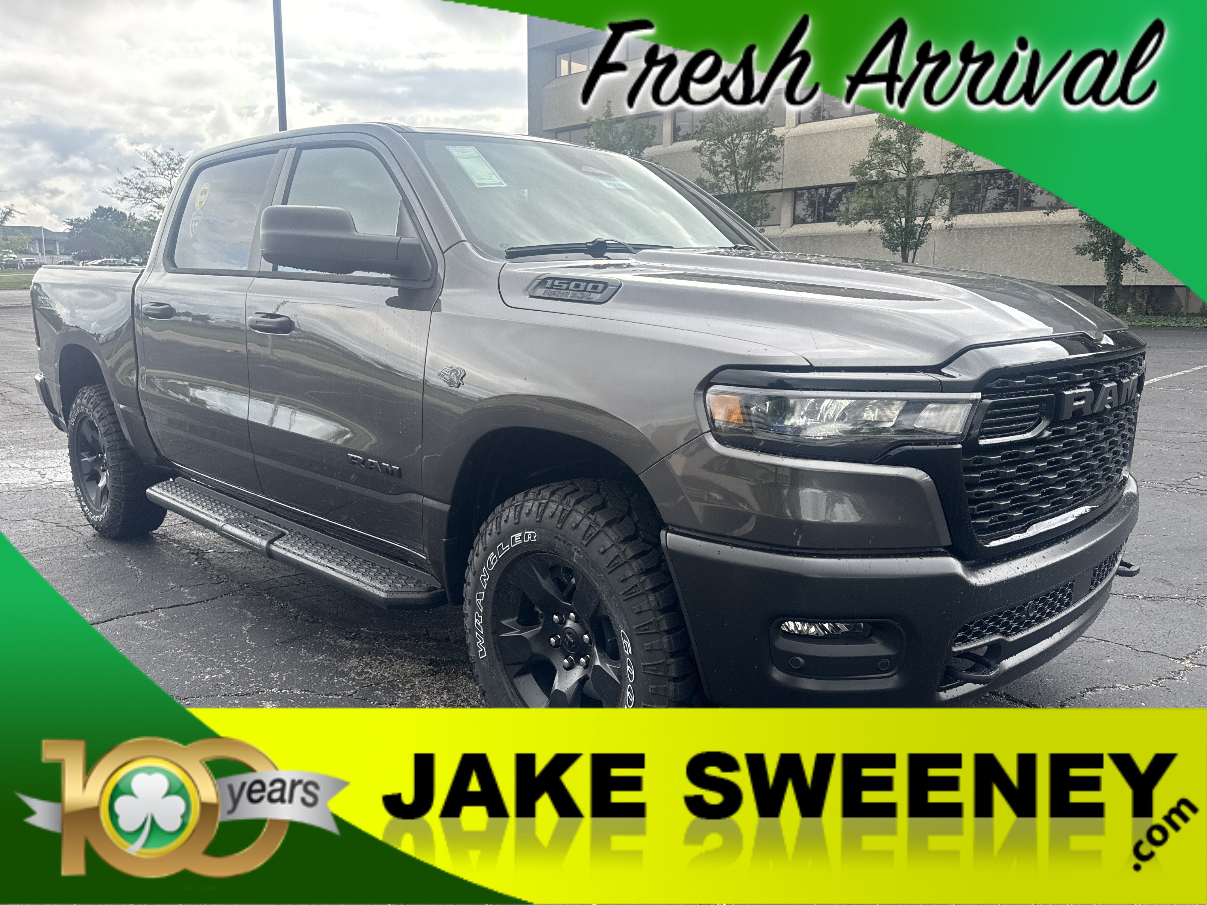 New 2027 Ram 1500 WARLOCK CREW CAB 4X4 5'7 BOX Pickup