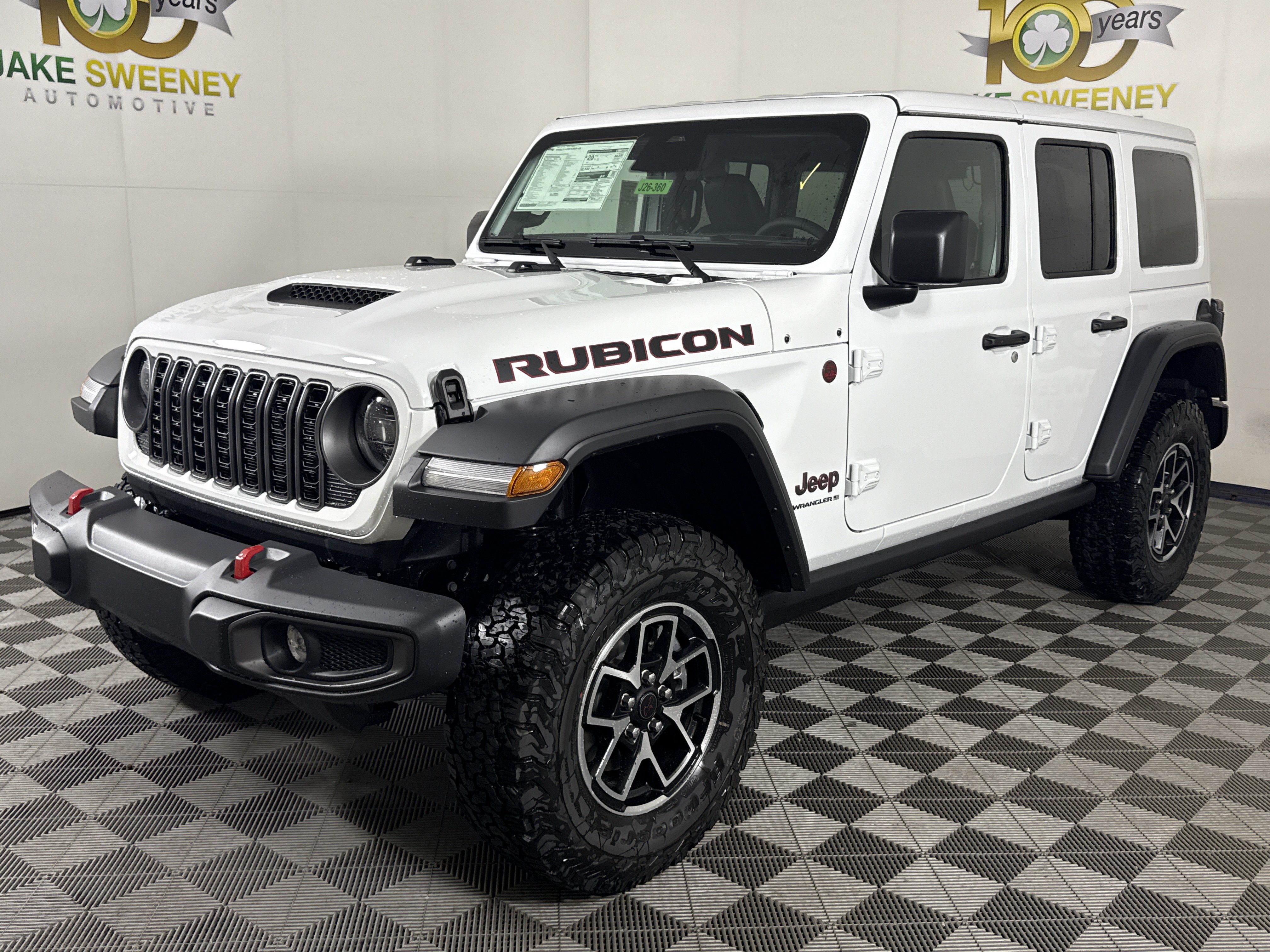 New 2026 Jeep Wrangler 4-DOOR RUBICON Sport Utility