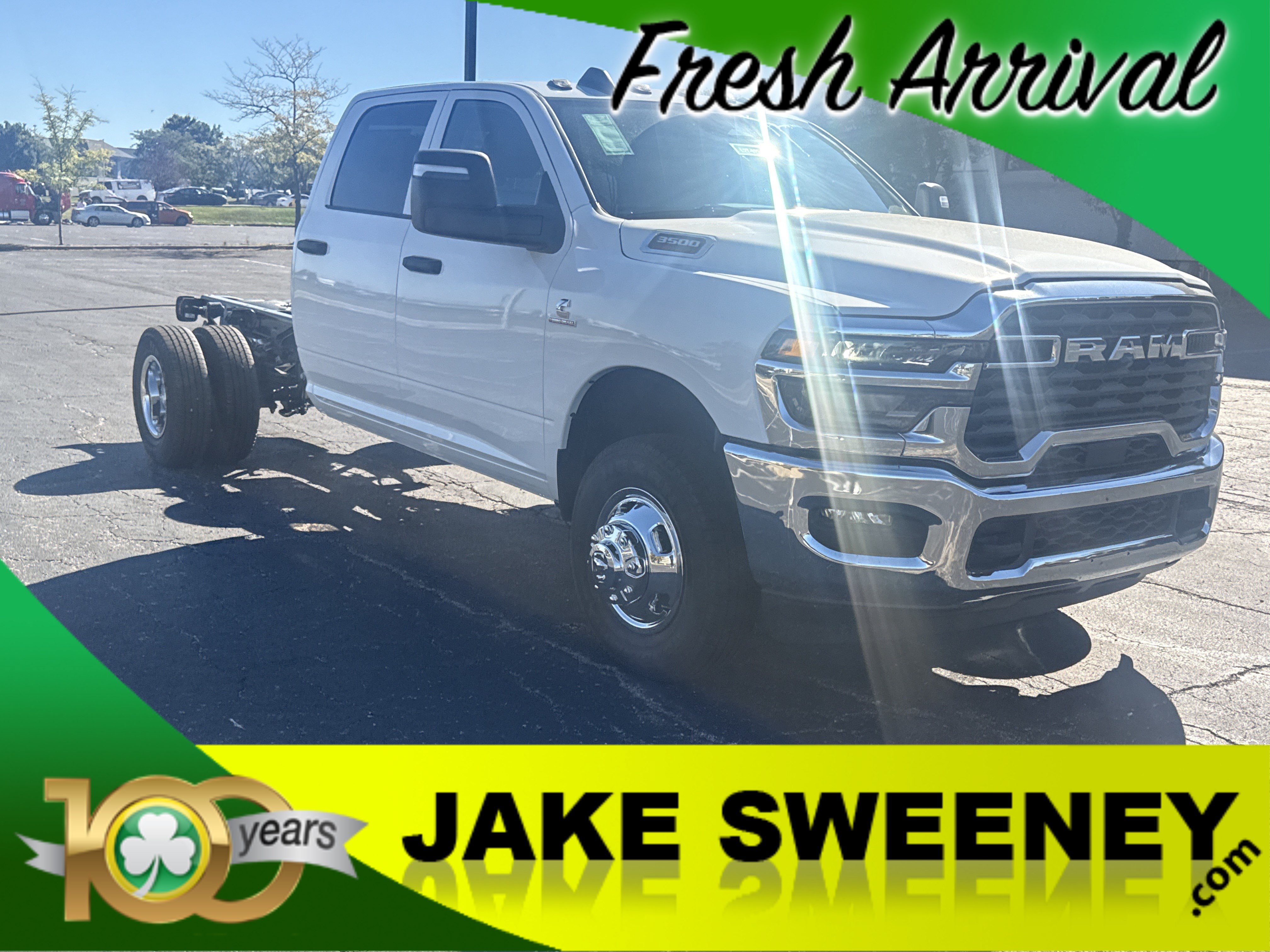 New 2027 Ram 3500 Chassis Cab TRADESMAN CREW 4X4 60' CA Pickup